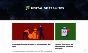 Portaldetramites.ec thumbnail