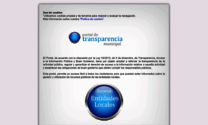 Portaldetransparenciamunicipal.es thumbnail