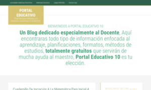 Portaleducativo10.com thumbnail