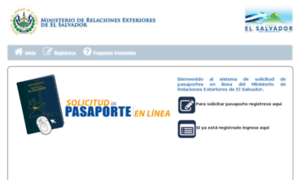 Portalpasaportes.rree.gob.sv thumbnail