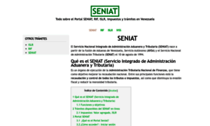 Portalseniat.com.ve thumbnail