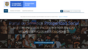 Portalservicios.prosperidadsocial.gov.co thumbnail