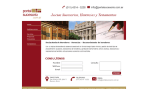 Portalsucesorio.com.ar thumbnail