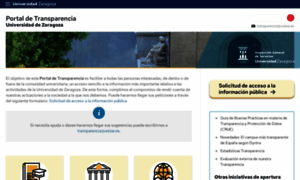Portaltransparencia.unizar.es thumbnail