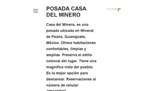 Posadacasadelminero.com thumbnail