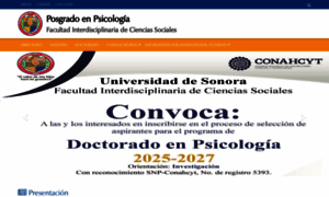 Posgradoenpsicologia.uson.mx thumbnail