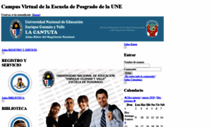 Posgradoune.edu.pe thumbnail