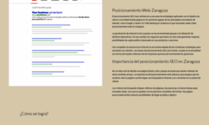Posicionamientowebzaragoza.org thumbnail