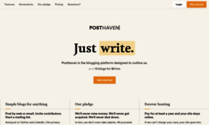 Posthaven.com thumbnail