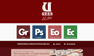 Postulaciones.uees.edu.ec thumbnail
