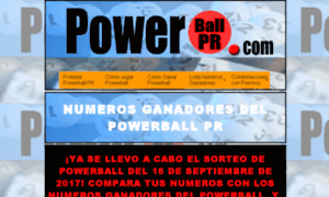 Powerballpr.com thumbnail