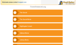 Powerthesecret.org thumbnail