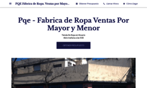 Pqe-fabrica-de-ropa-ventas-por-mayor-y-menor.negocio.site thumbnail