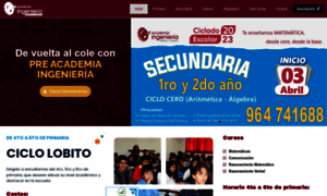 Preacademiaingenieria.edu.pe thumbnail