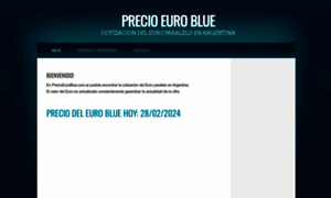 Precioeuroblue.com.ar thumbnail