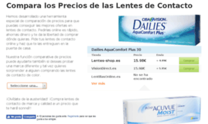 Precioslentillas.es thumbnail