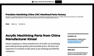 Precisioncncmachiningchina.wordpress.com thumbnail