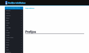 Prefijos-telefonicos.es thumbnail