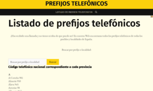 Prefijos-telefonicos.esy.es thumbnail