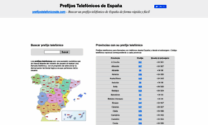Prefijostelefonicosde.com thumbnail