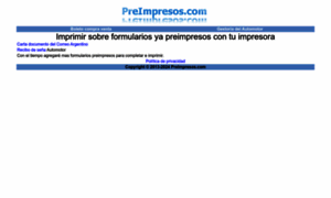 Preimpresos.com thumbnail