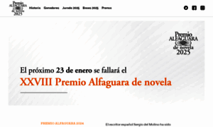 Premioalfaguara.com thumbnail