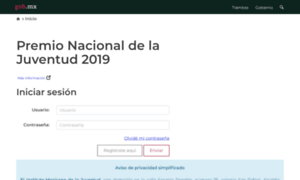 Premiojuventud.gob.mx thumbnail