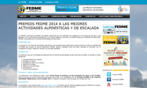 Premios.fedme.es thumbnail