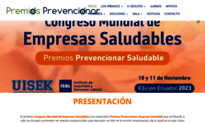 Premios.prevencionar.com thumbnail