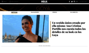 Premiosgoya.hola.com thumbnail