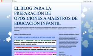 Preparadoraopositoresinfantil.blogspot.com.es thumbnail