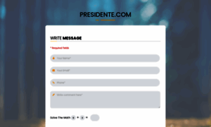 Presidente.com thumbnail