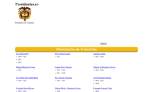 Presidentes.co thumbnail
