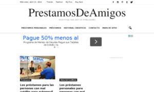 Prestamosdeamigos.com thumbnail