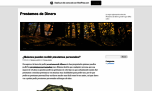 Prestamosdedinerorapido.wordpress.com thumbnail