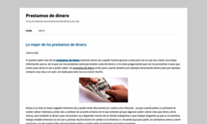 Prestamosdinero.wordpress.com thumbnail