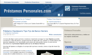 Prestamospersonales.com thumbnail