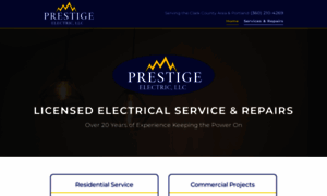 Prestigeelectricllc.com thumbnail