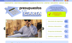 Presupuestosalacarta.es thumbnail