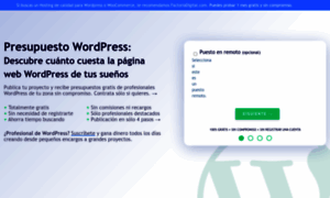 Presupuestowp.com thumbnail