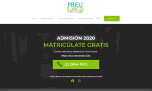 Preuniversitariosurco.cl thumbnail