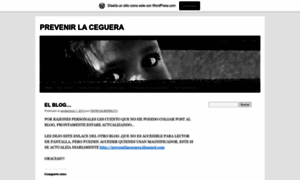 Prevenirlaceguera.wordpress.com thumbnail