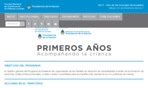 Primerosanios.gov.ar thumbnail