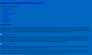 Primerospobladoresdesegovia.com thumbnail