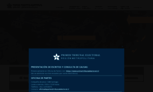 Primertribunalelectoral.cl thumbnail