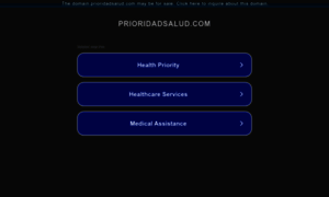 Prioridadsalud.com thumbnail