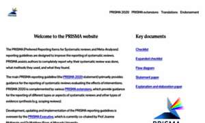 Prisma-statement.org thumbnail