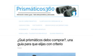 Prismaticos360.com thumbnail