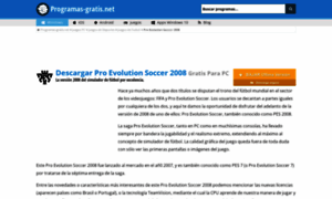 Pro-evolution-soccer-2008.programas-gratis.net thumbnail