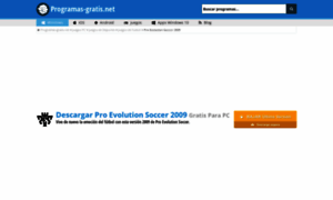 Pro-evolution-soccer-2009.programas-gratis.net thumbnail